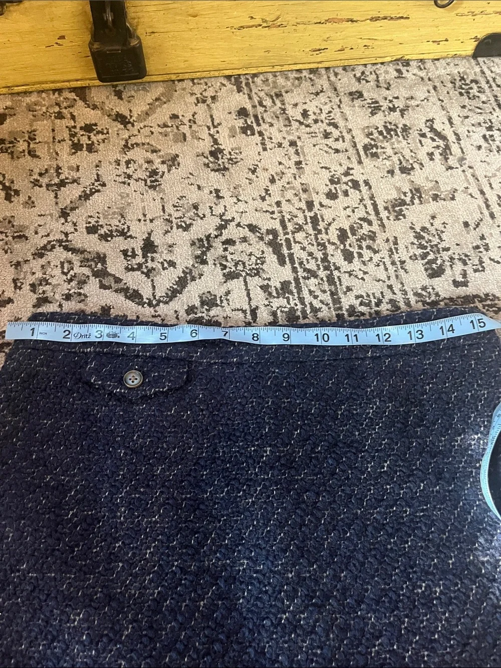 Jcrew tweed pencil skirt